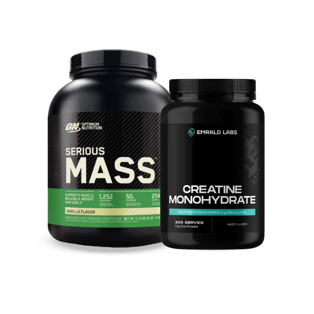 Serious Mass + Creatine Monohydrate
